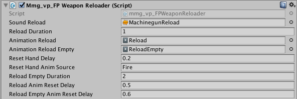 Unity New Script Settings